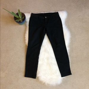 7 for All Mankind Black Soft Stretchy Jeans